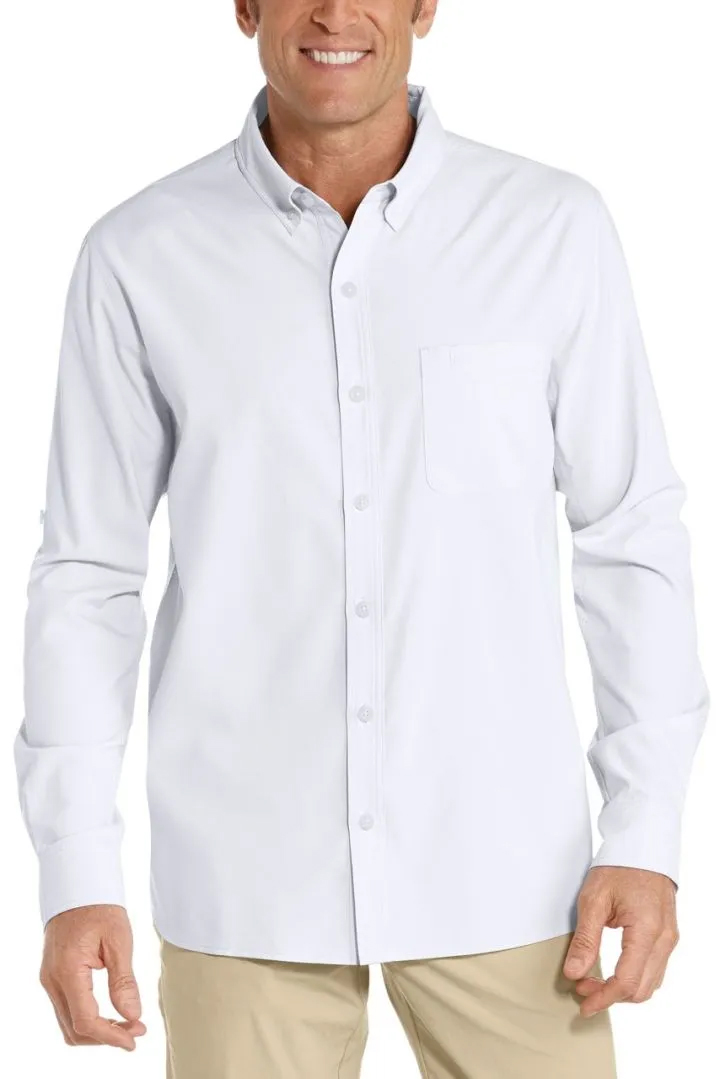 Coolibar - UV-Shirt für Herren - Aricia Sun Shirt - Weiß