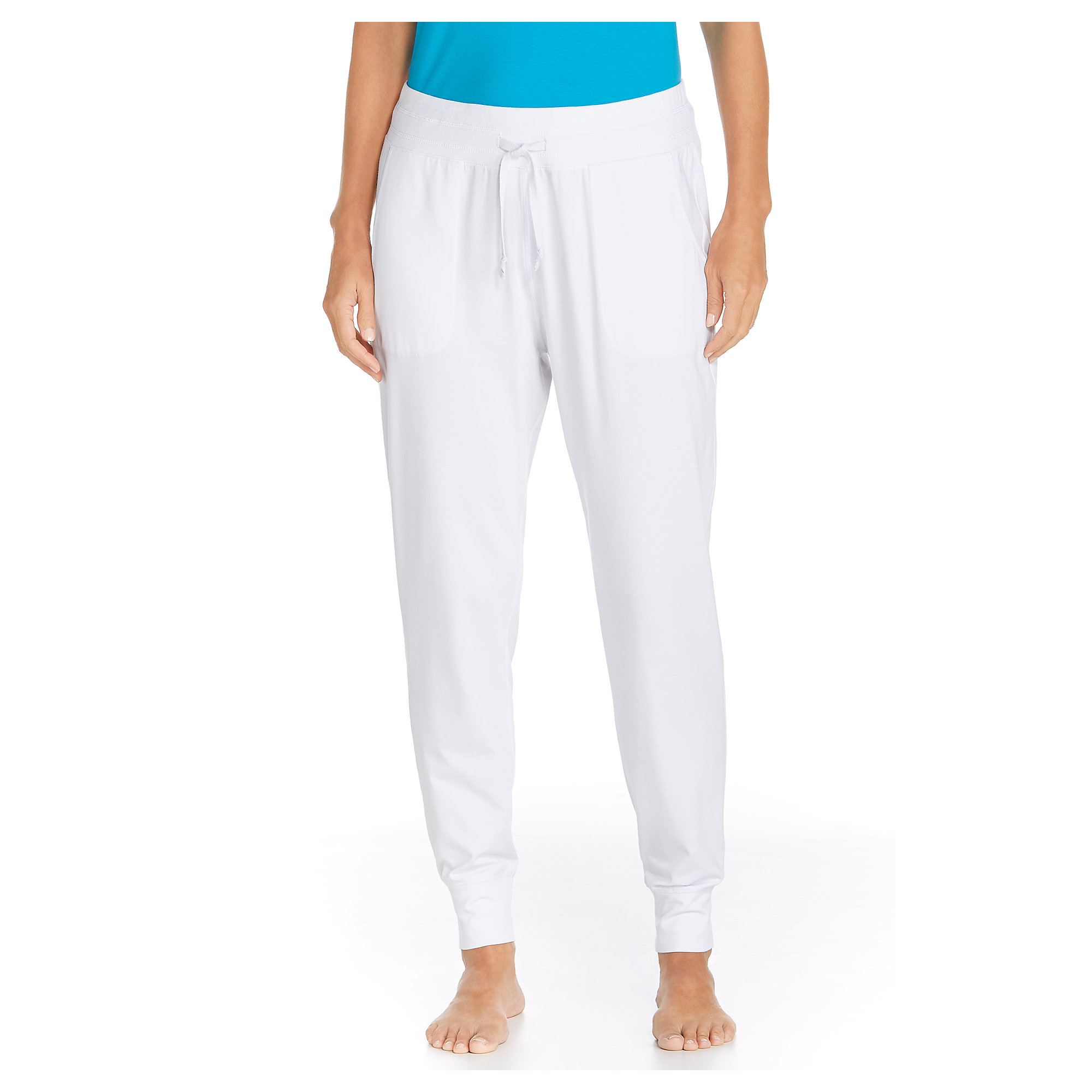 Coolibar - UV-hose Damen - weiss