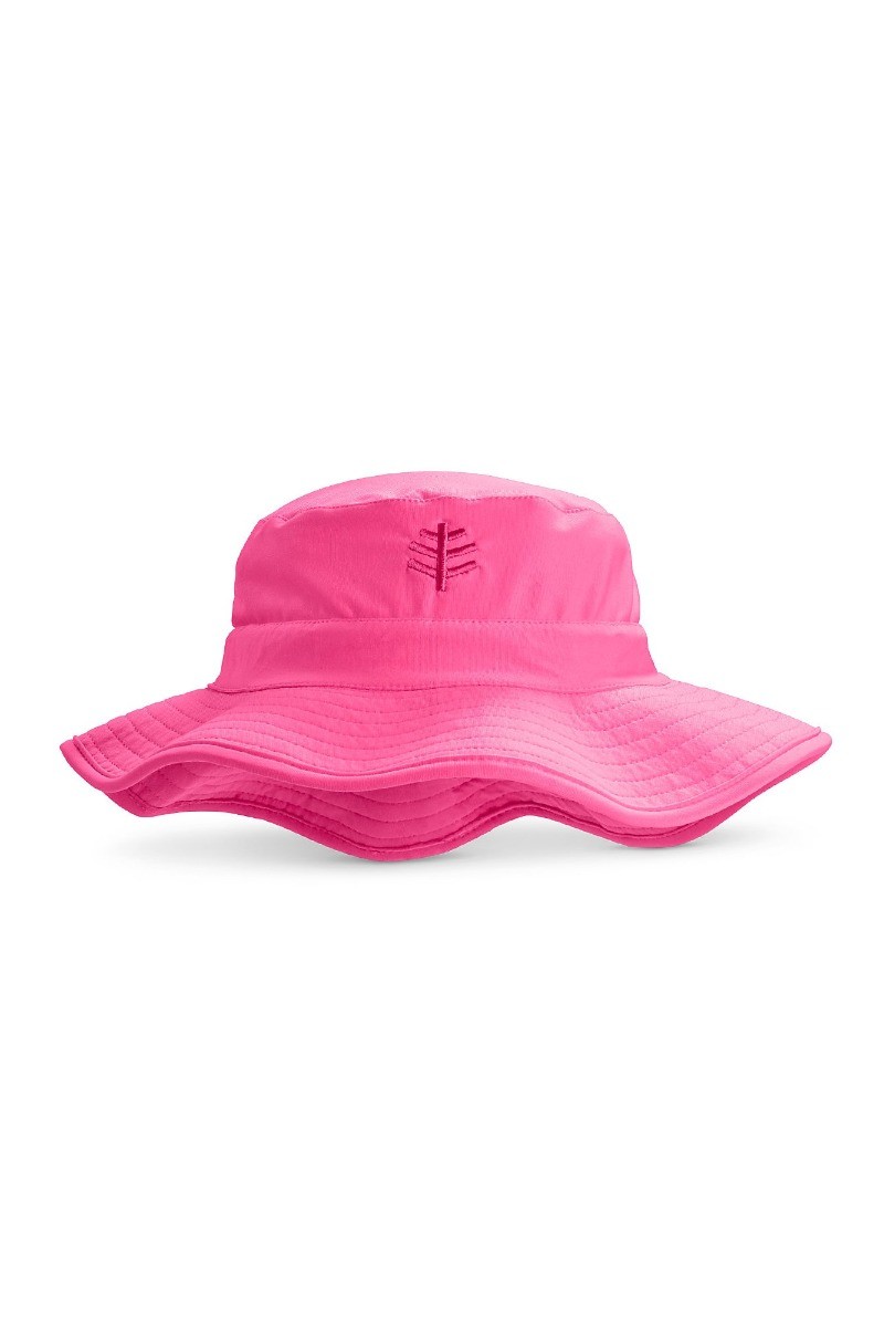 Coolibar - UV-Bucket Hut für Kinder- Wasserabweisend - Pink