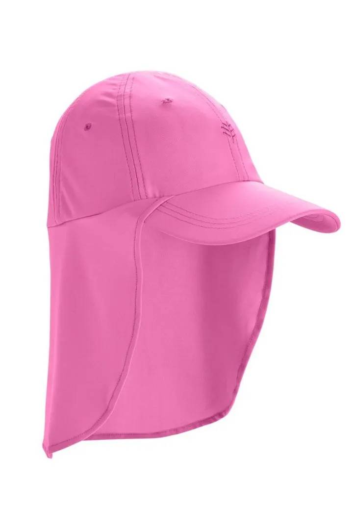 Coolibar - UV-Sporthut für Kinder - Surfs Up - Pink