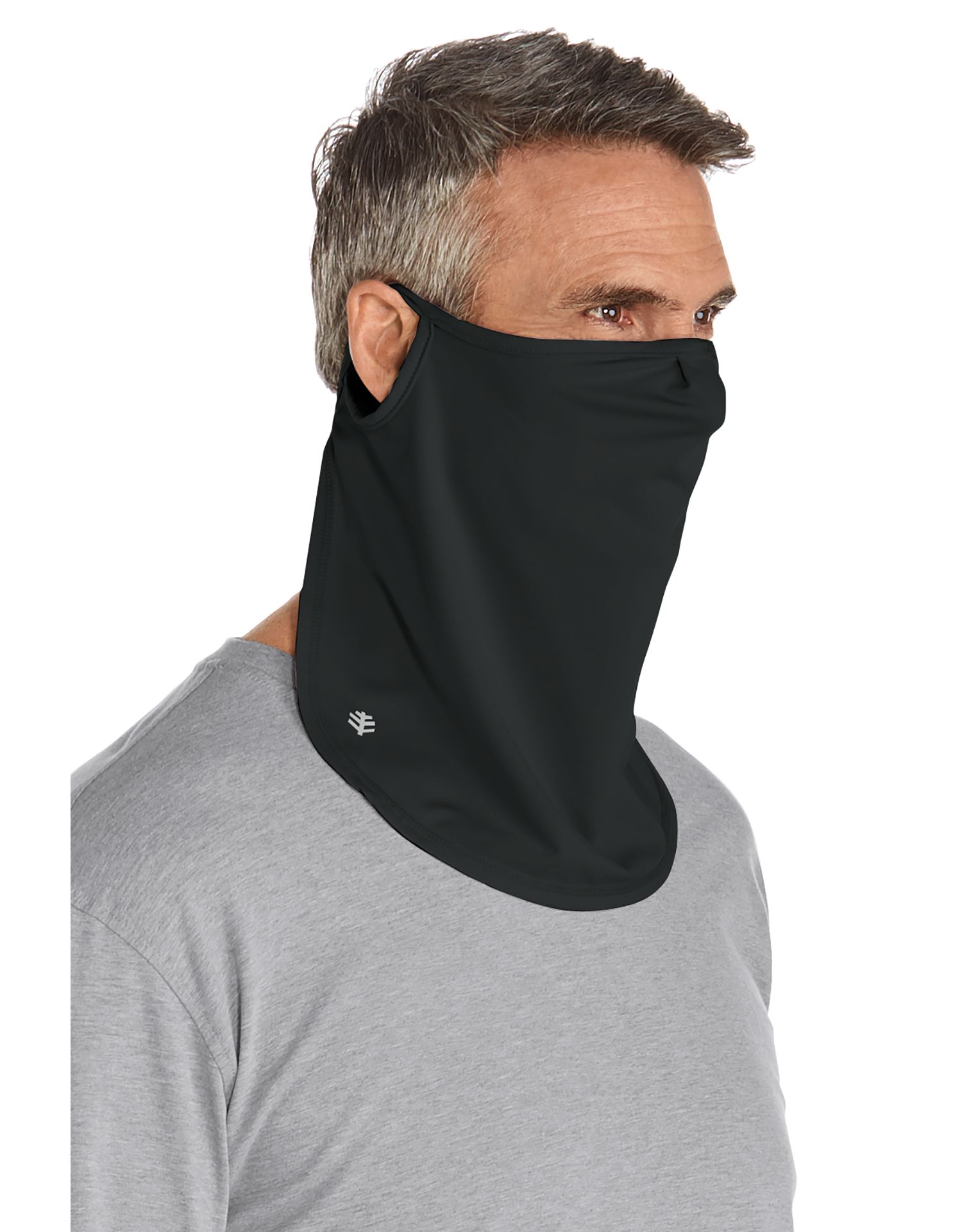 Coolibar - UV-schützende Gesichtsmaske für Erwachsene - Crestone - Schwarz