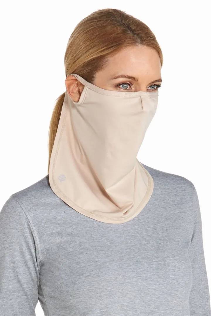 Coolibar - UV-Gesichtsmaske für Erwachsene - Crestone - Beige