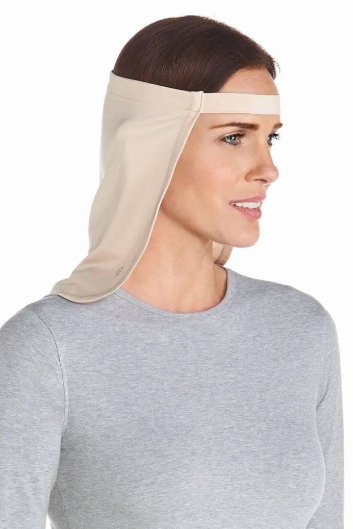 Coolibar - UV-Nackenschutz für Erwachsene - Windom - Beige