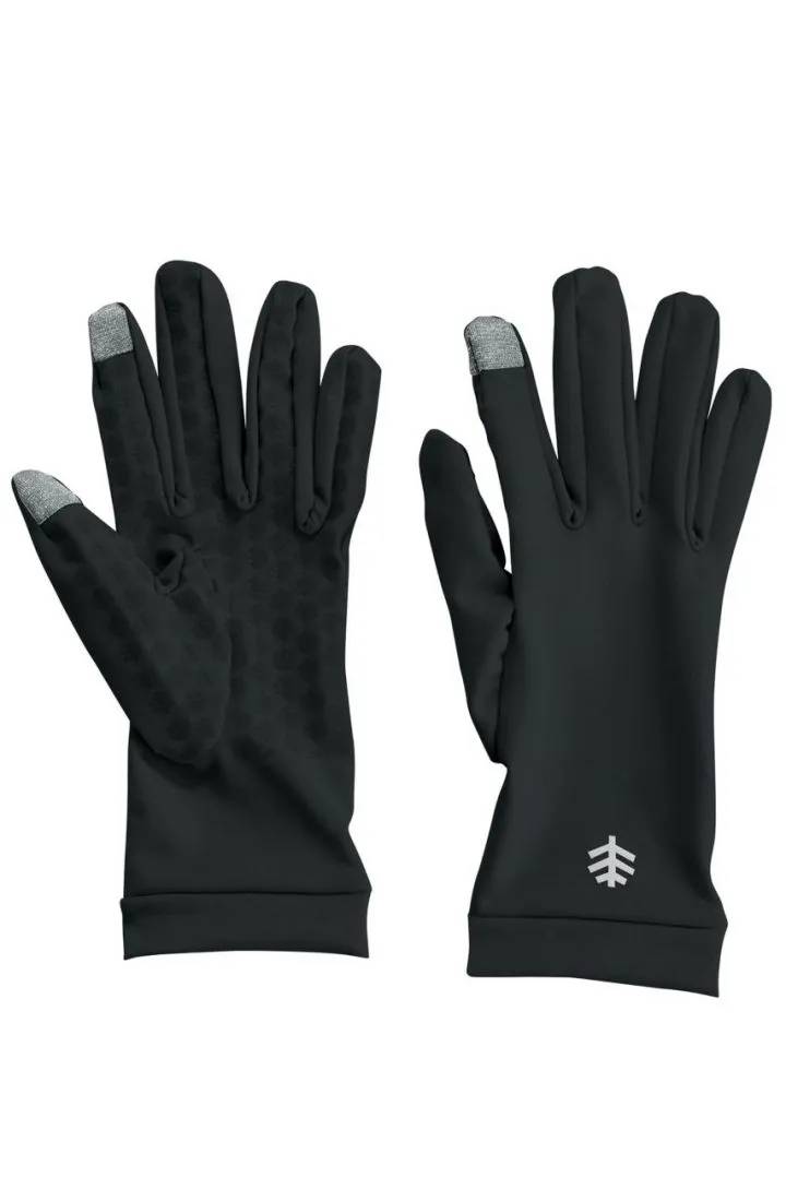 Coolibar - UV-Handschuhe für Erwachsene - Gannett - Schwarz