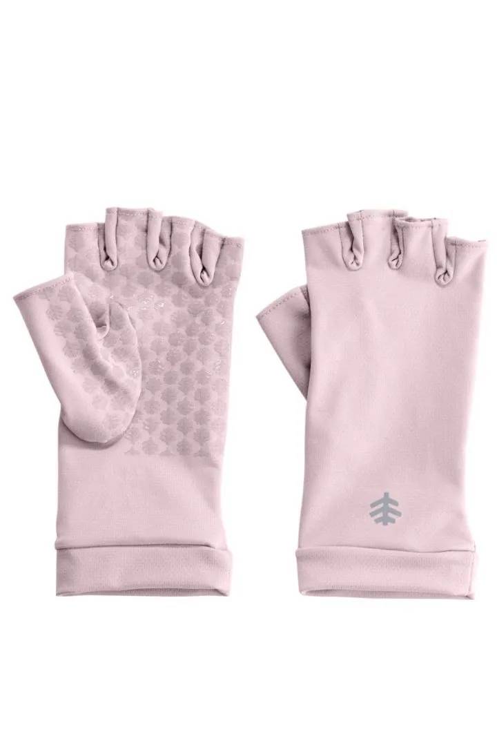 Coolibar - Fingerlose UV-Handschuhe für Erwachsene - Ouray - Mauve