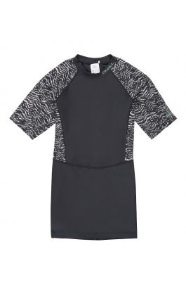 O'Neill - Langes UV-Shirt für Damen - kurze Ärmel - Mix - Schwarz