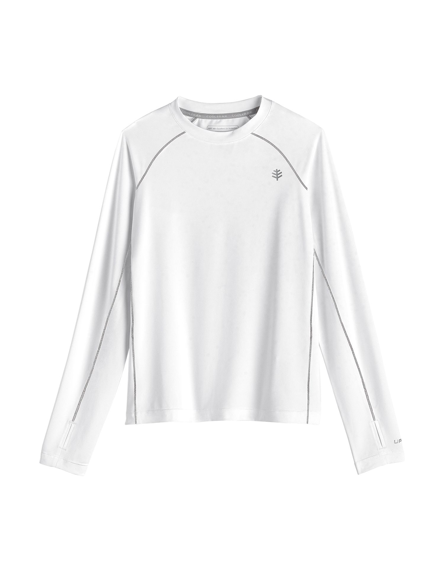 Coolibar - UV Sportshirt für Kinder - Langärmlig - Agility - Weiß