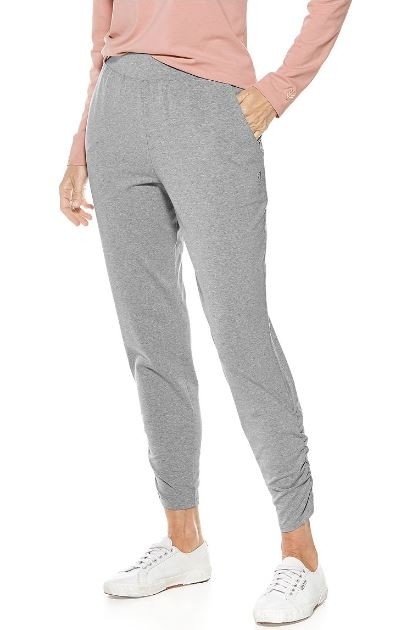 Coolibar - Lässige UV-Hose für Damen - Cafe Ruche - Grau