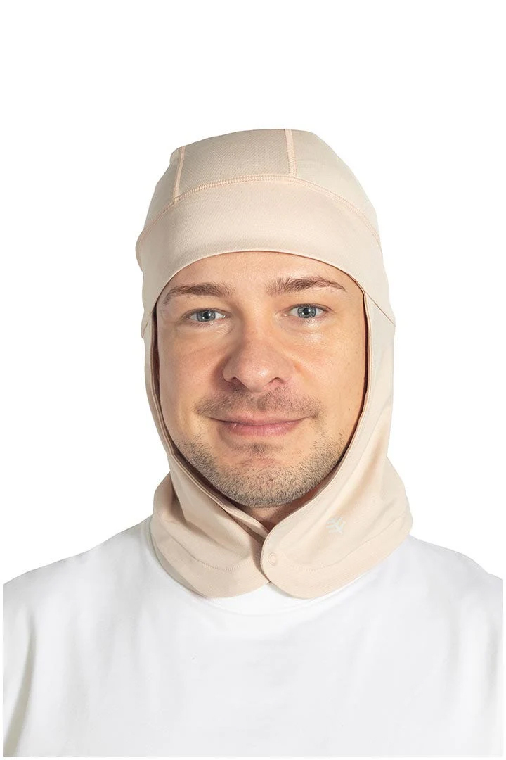 Coolibar - UV-Schirmmütze mit Nackenschutz für Erwachsene - Prismatitc - UPF50+ - Beige