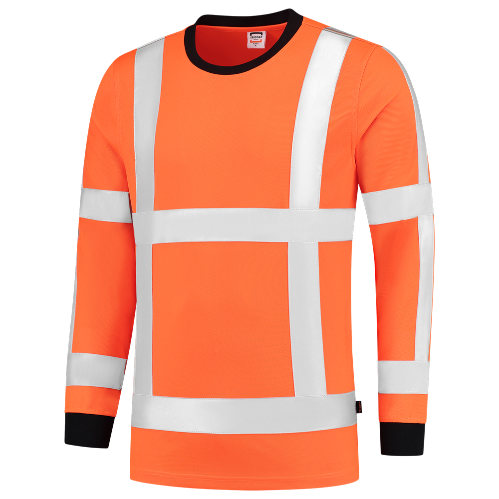 Tricorp - Shirt RWS Longsleeve für Erwachsene - Birdseye - Orange