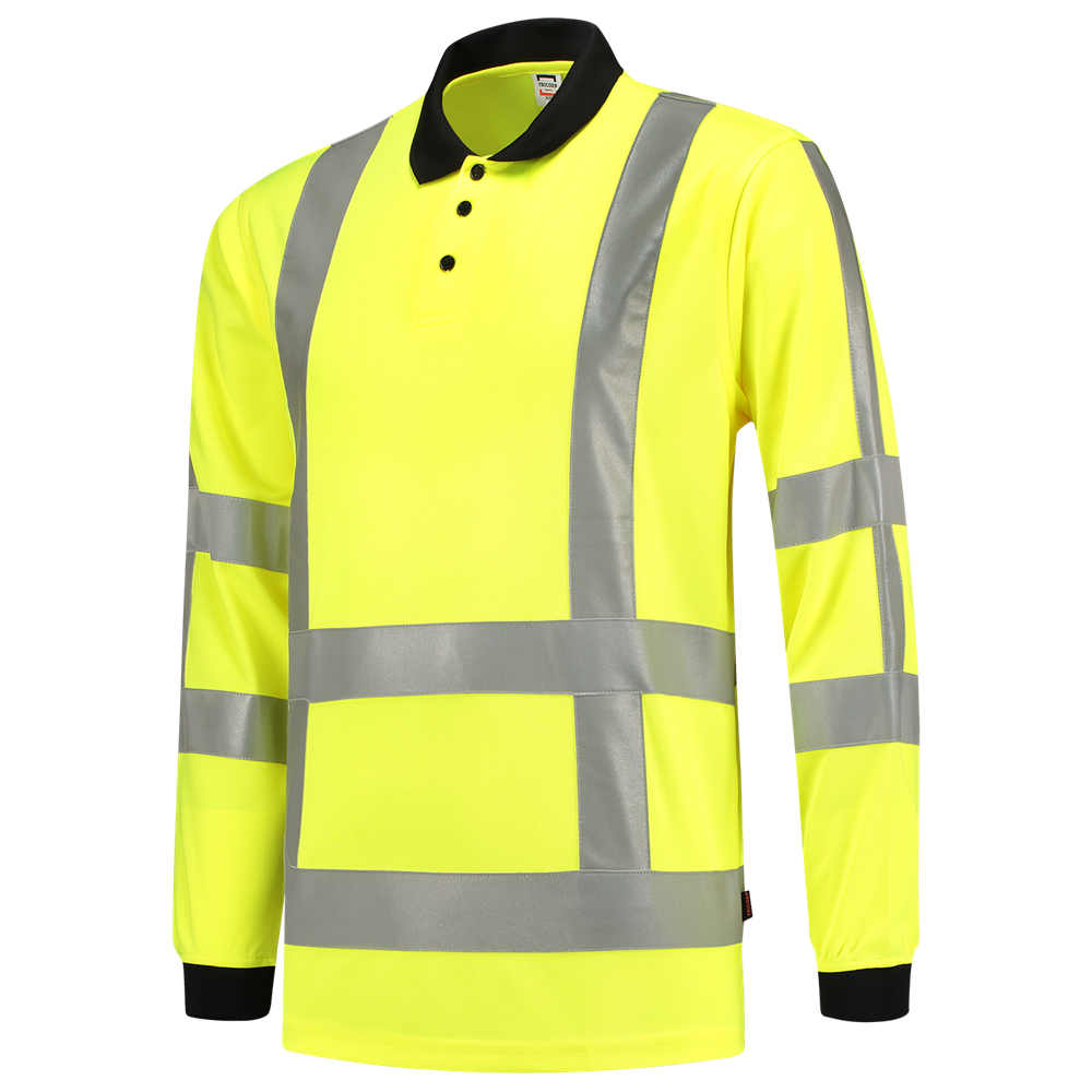 Tricorp - Poloshirt RWS Longsleeve für Erwachsene - Birdseye - Gelb