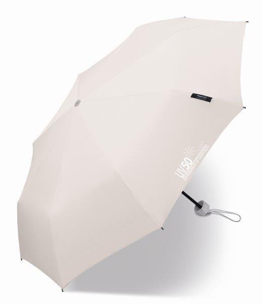 Happy Rain - Regenschirm mit UV-Schutz - Manuell - Grau