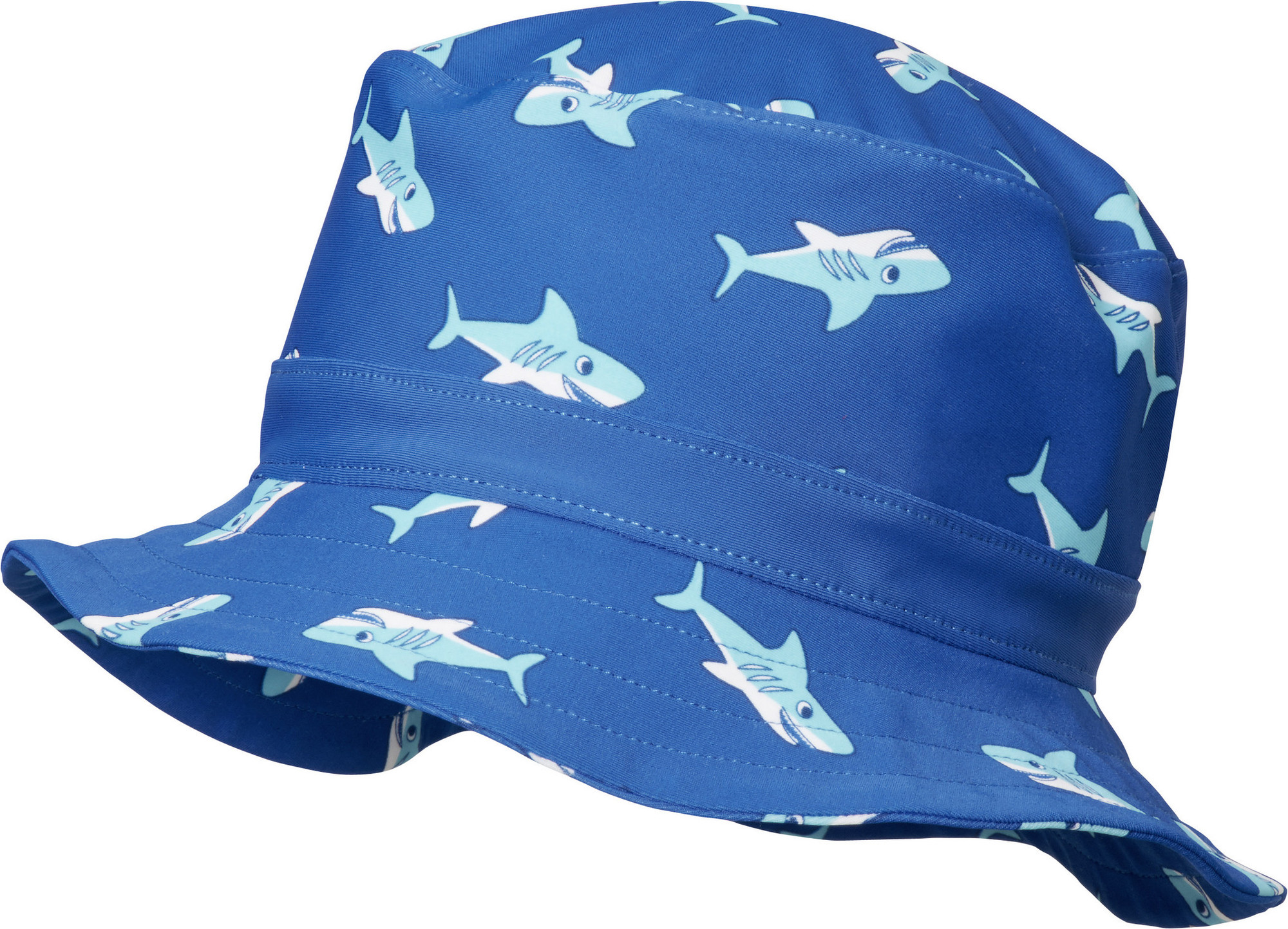 Playshoes - UV-Sonnenhut für Jungen - Haie - Blau
