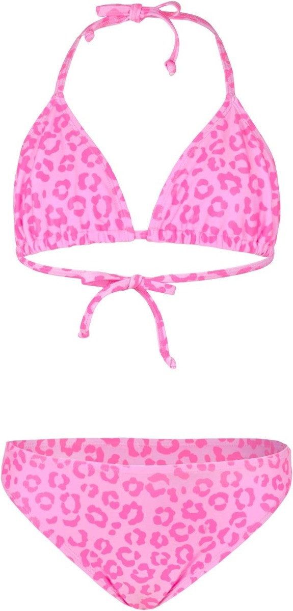 JUJA - Bikini für Mädchen - Leopard - Rosa