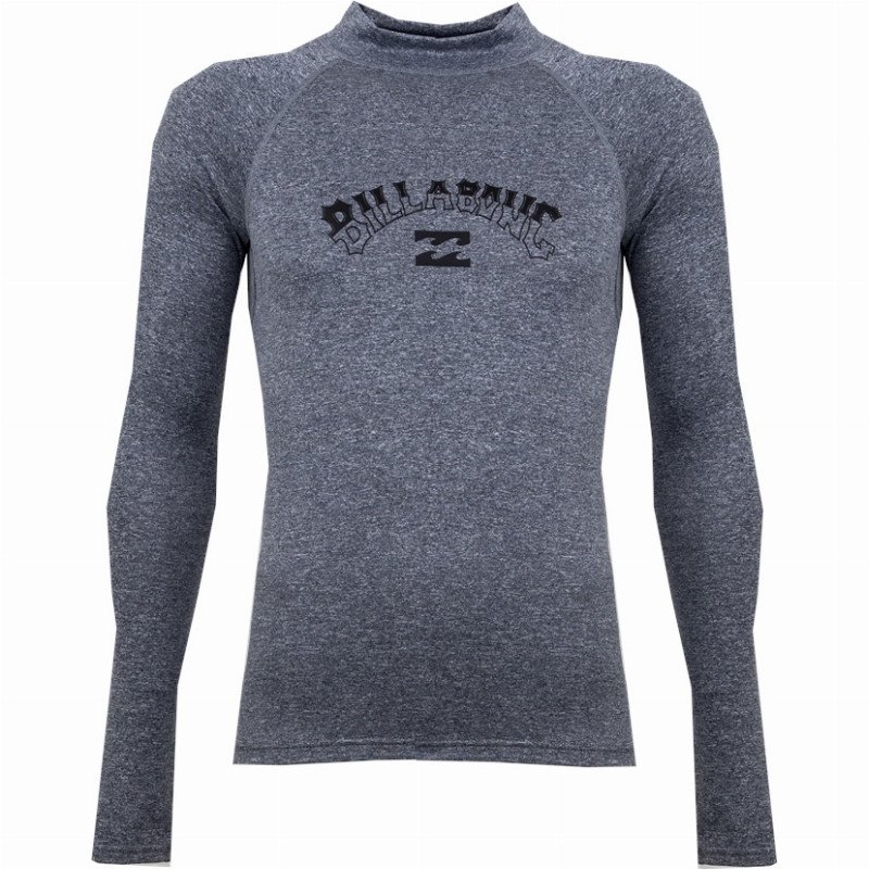 Billabong - UV Rashguard für Herren - Langarm - Arch ls - Grau