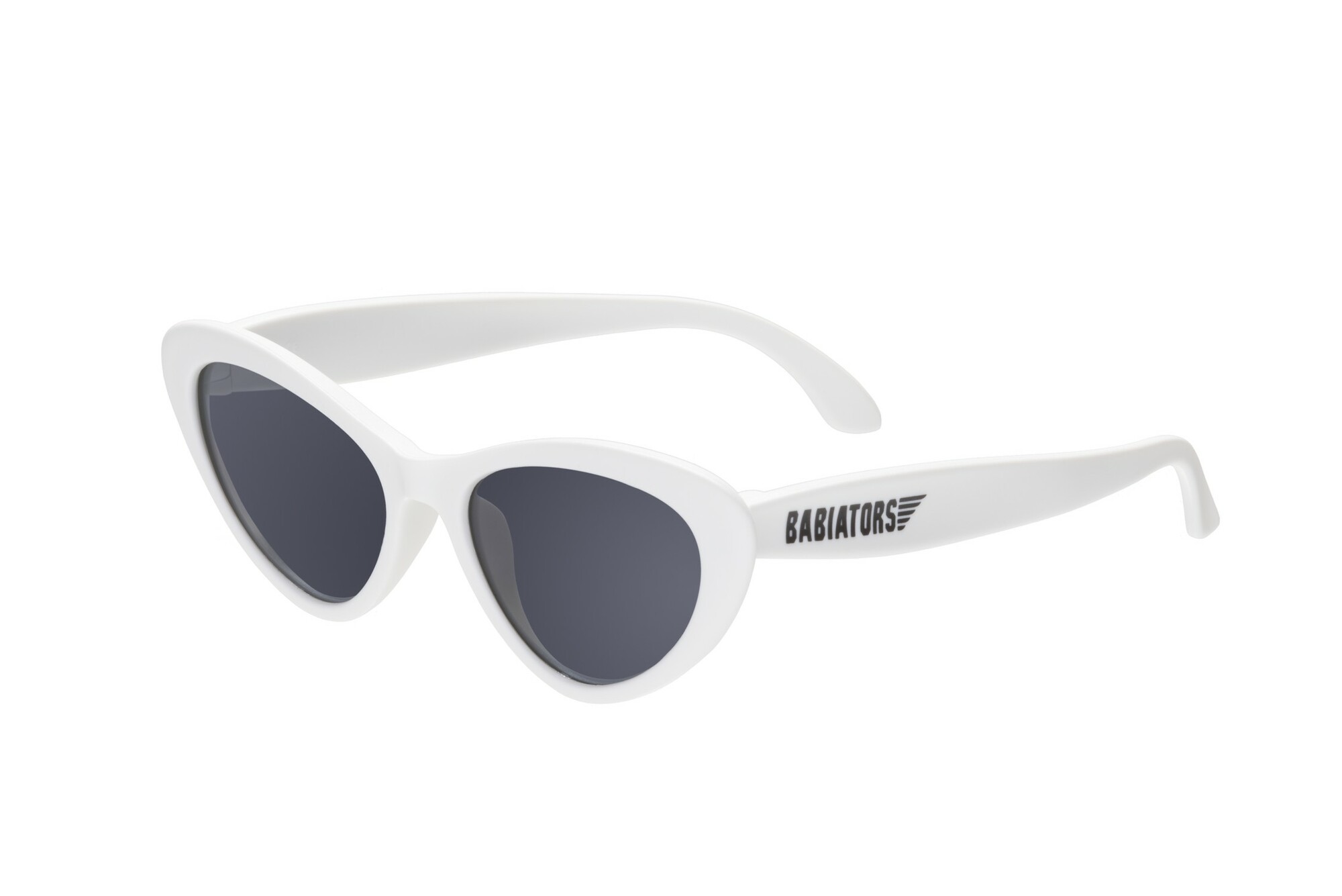 Babiators - UV-Sonnenbrille für Kinder - Cat-Eye - Wicked White