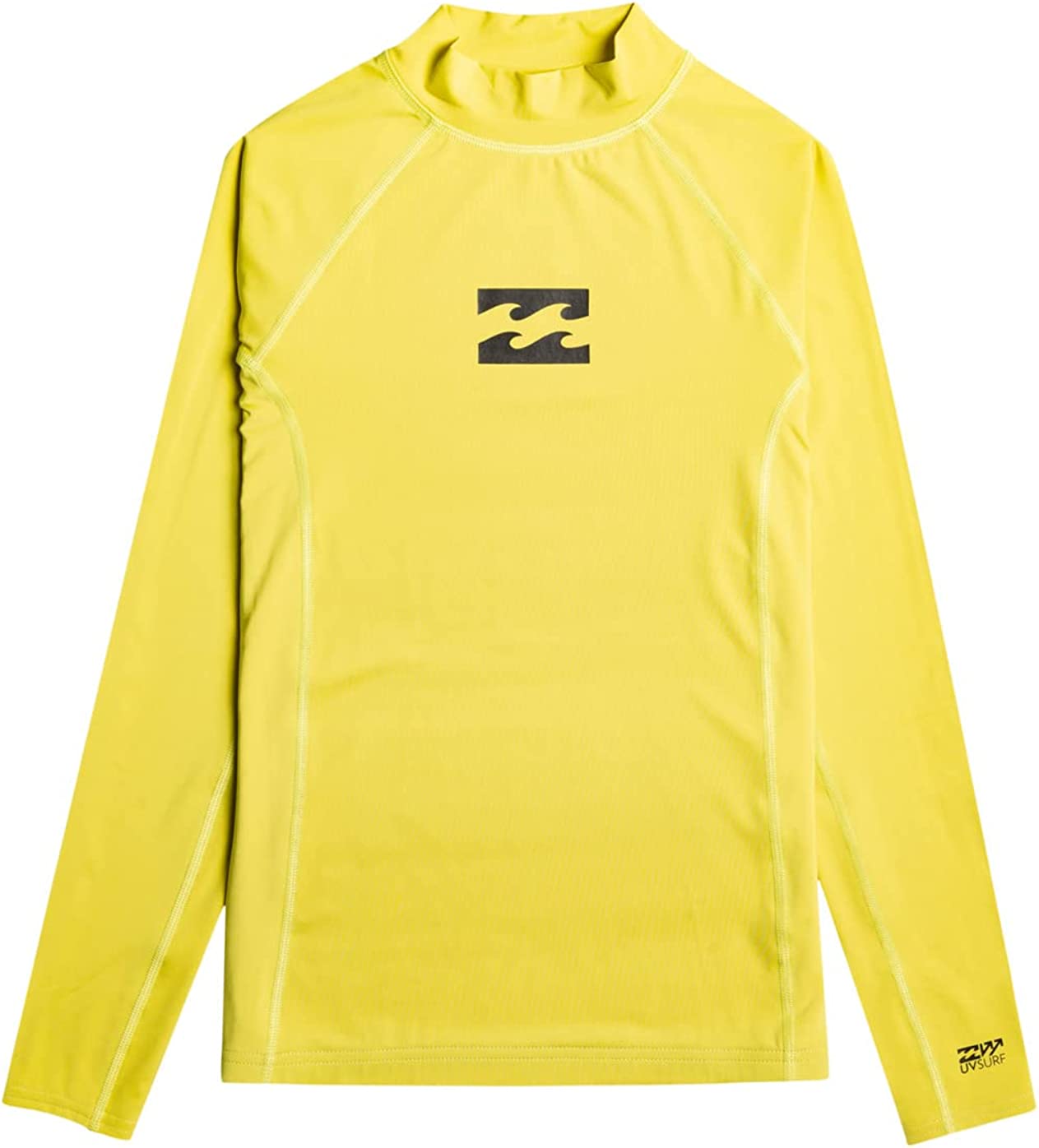 Billabong - Rashguard für Jungen mit langen Ärmeln - Waves All Day - UPF50+ - Acid Green