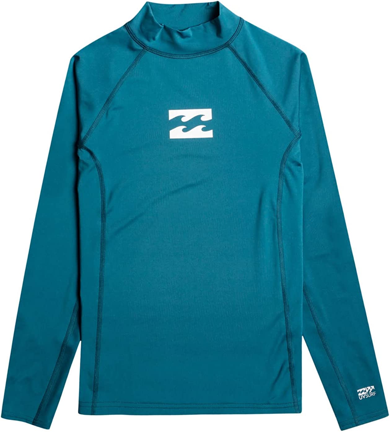 Billabong - Rashguard für Jungen mit langen Ärmeln - Waves All Day - UPF50+ - Bright Blue