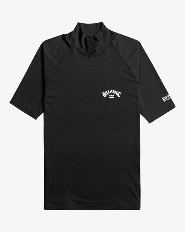 Billabong - Rashguard für Frauen mit kurzen Ärmeln - Tropic Surf - UPF50+ - Black Pebble