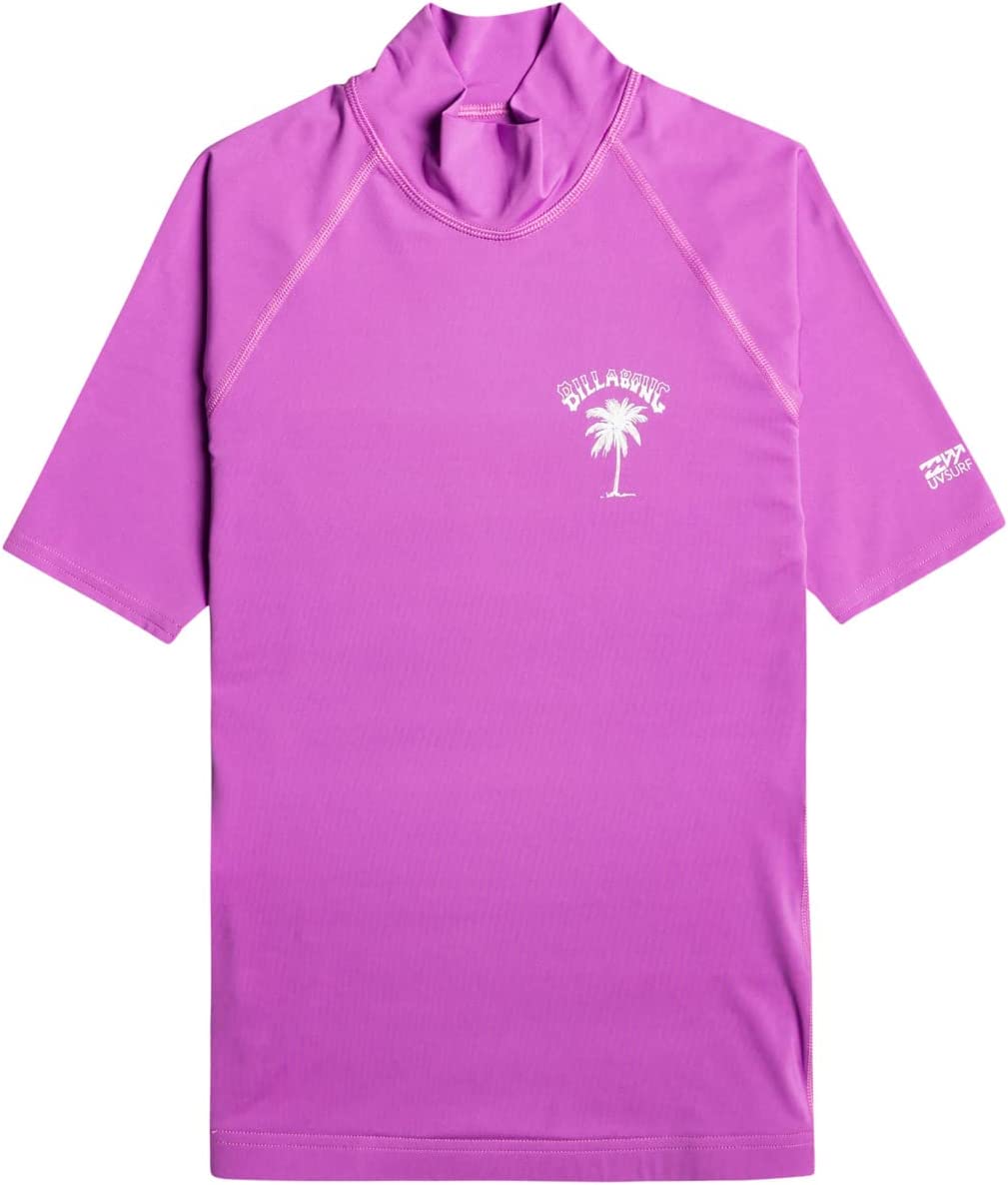 Billabong - Rashguard für Frauen mit kurzen Ärmeln - Tropic Surf - UPF50+ - Bright Orchid