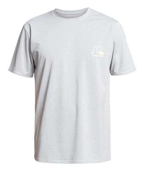 Quiksilver - UV-Badeshirt für Herren - Heritage Heather - Hellgrau