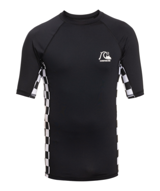 Quiksilver - UV-Badeshirt für Herren - Kurzärmlig - Arch - Schwarz