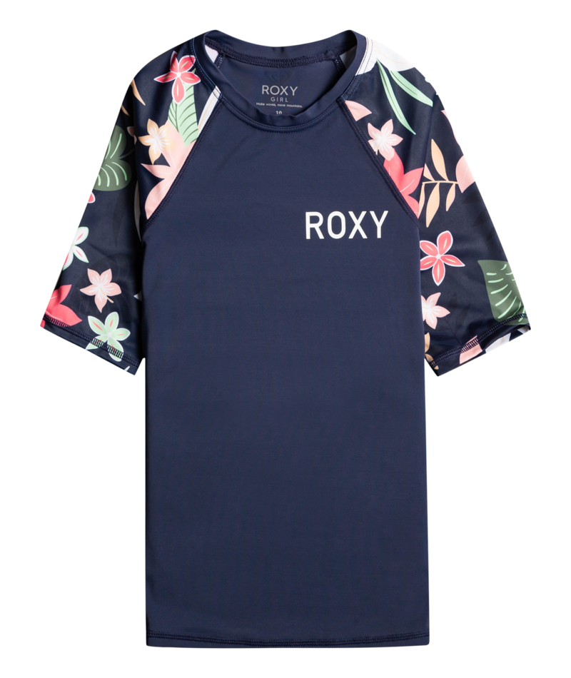 Roxy - UV Rashguard für Mädchen - Kurzarm - UPF50 - Mood Indigo Alam Swim
