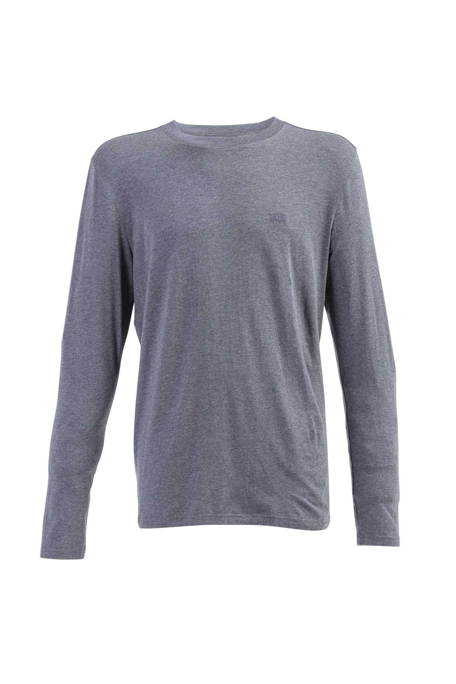 JUJA - UV Shirt für Herren - Langärmlig - Dave - UPF50+ - Dunkelgrau Melange