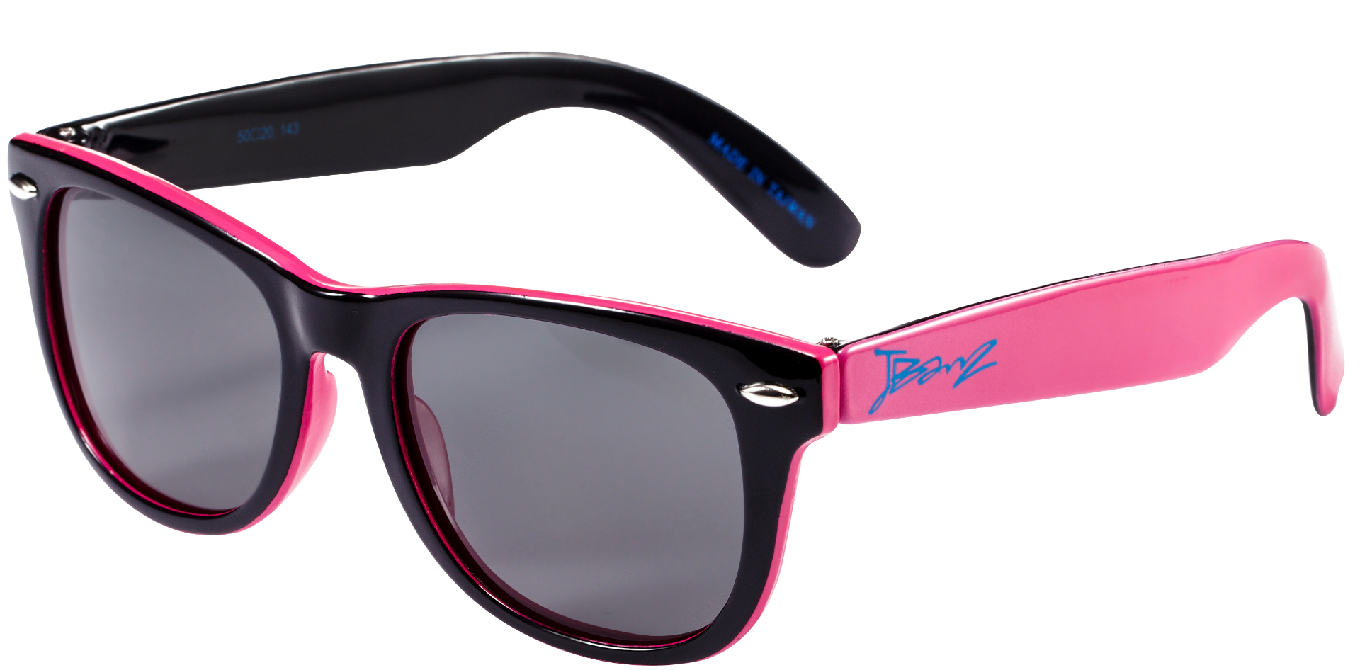 Banz - UV-Sonnenbrille für Kinder - Dual - Schwarz/Rosa