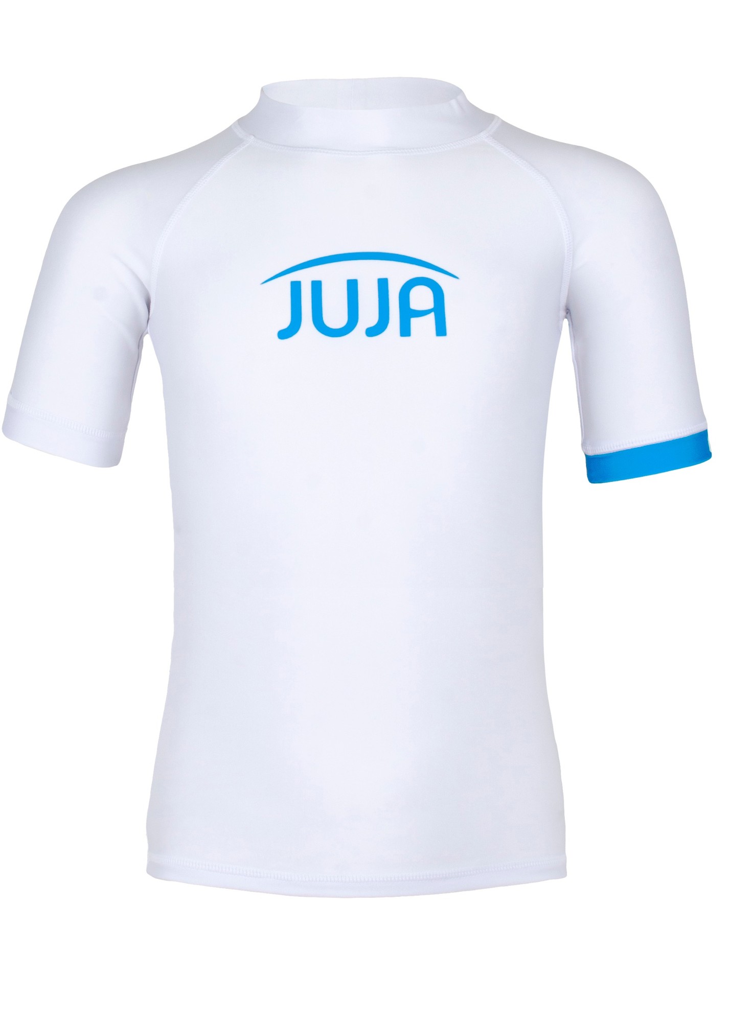 JUJA - UV-Badeshirt für Kinder - Kurzärmlig - Solid - Weiß