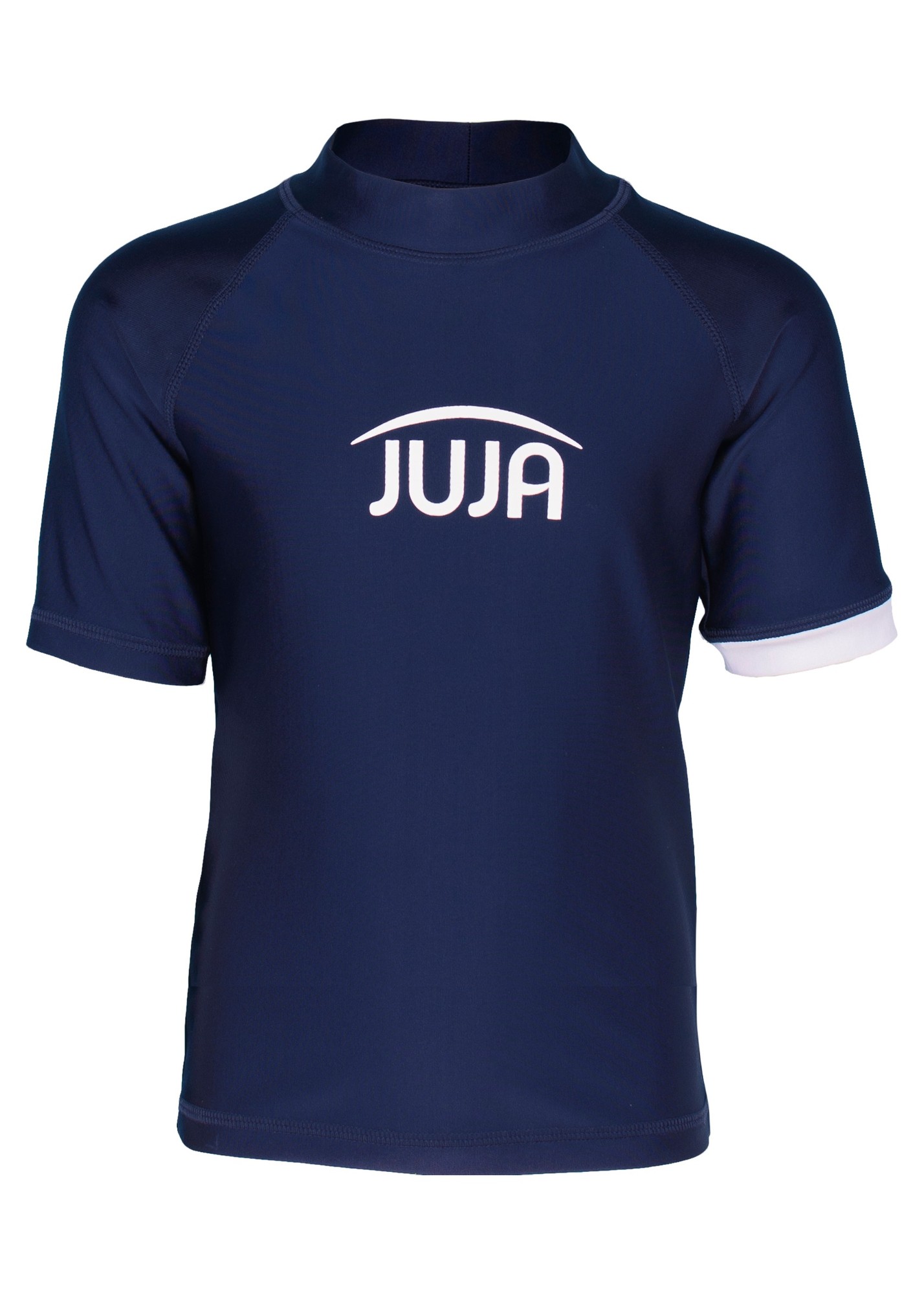 JUJA - UV-Badeshirt für Kinder - Kurzärmlig - Solid - Dunkelblau