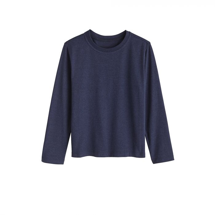 Coolibar - UV Shirt für Kinder - Langarmshirt - Coco Plum - Navy