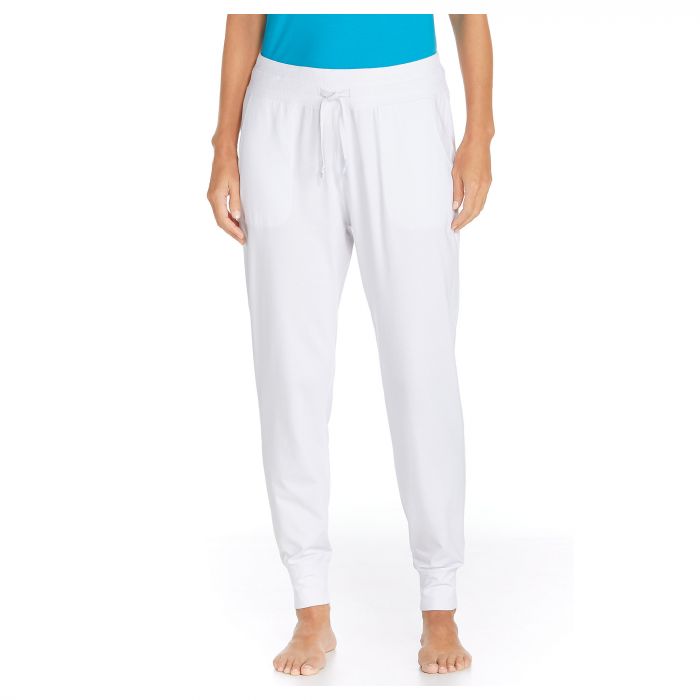 Coolibar - UV-hose Damen - weiss