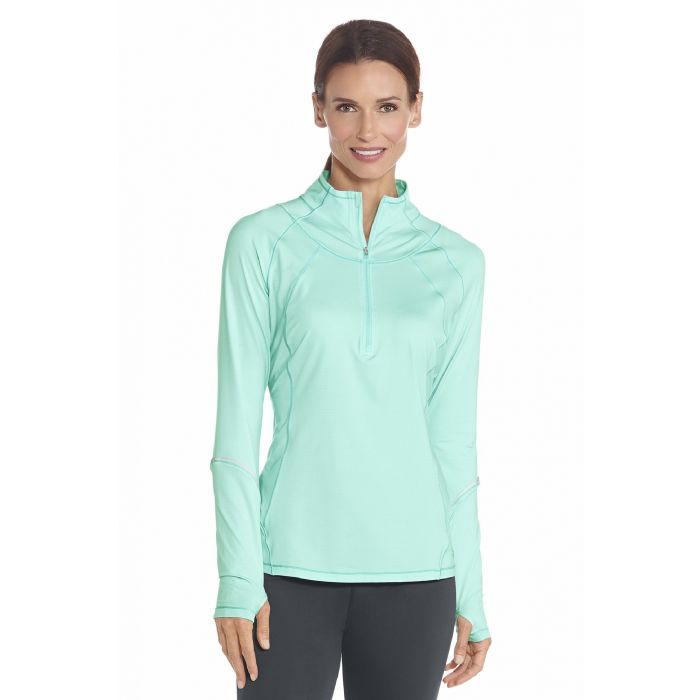 Coolibar - UV Polo - Pullover - Mint