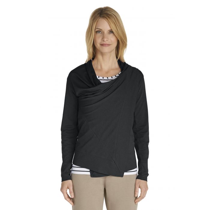 Coolibar - UV Damenjacke - schwarz