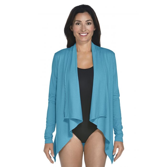 Coolibar - UV Damenjacke - azure