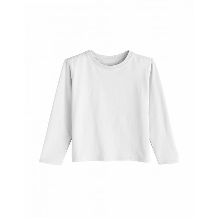 Coolibar - UV Shirt für Kleinkinder - Langarmshirt - Coco Plum - Weiß