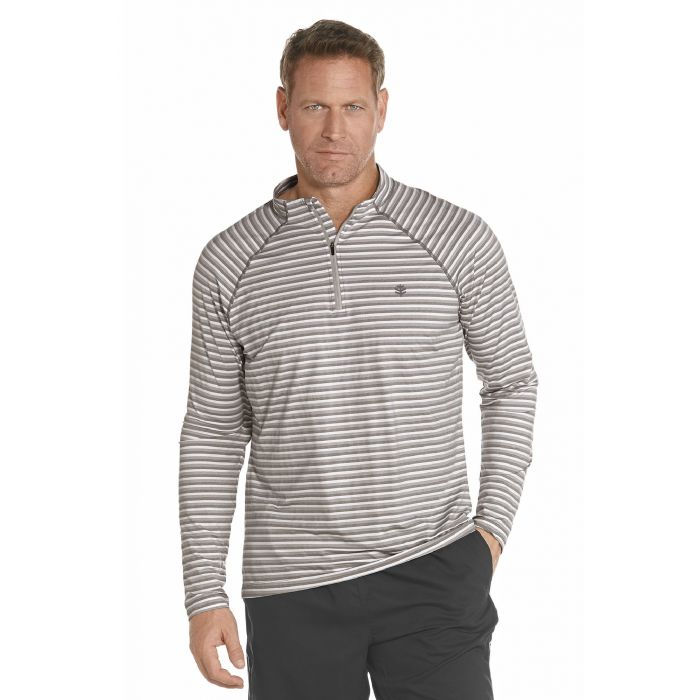 Coolibar - Golf Pullover - Grau
