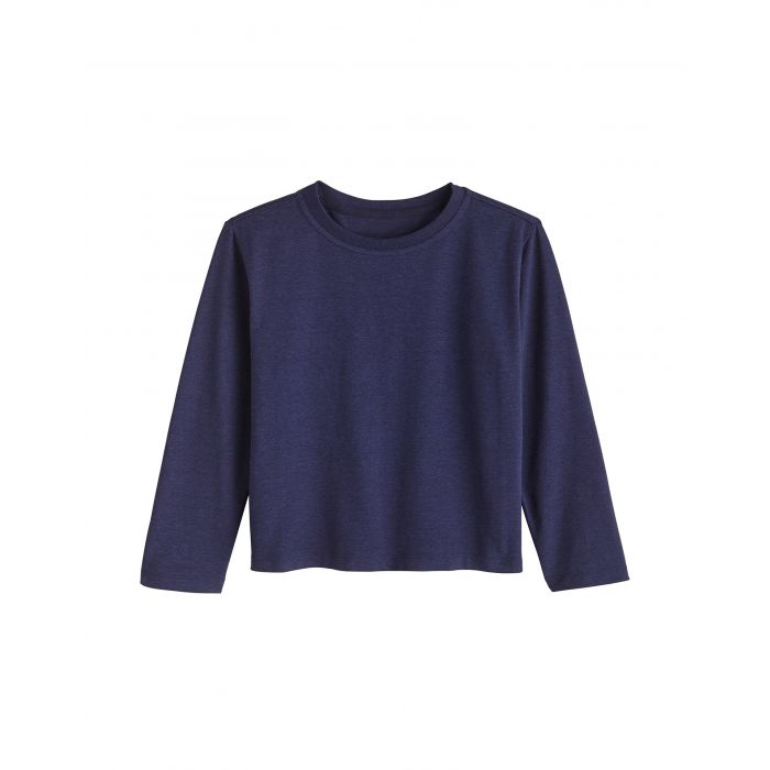 Coolibar - UV Shirt für Kleinkinder - Langarmshirt - Coco Plum - Navy