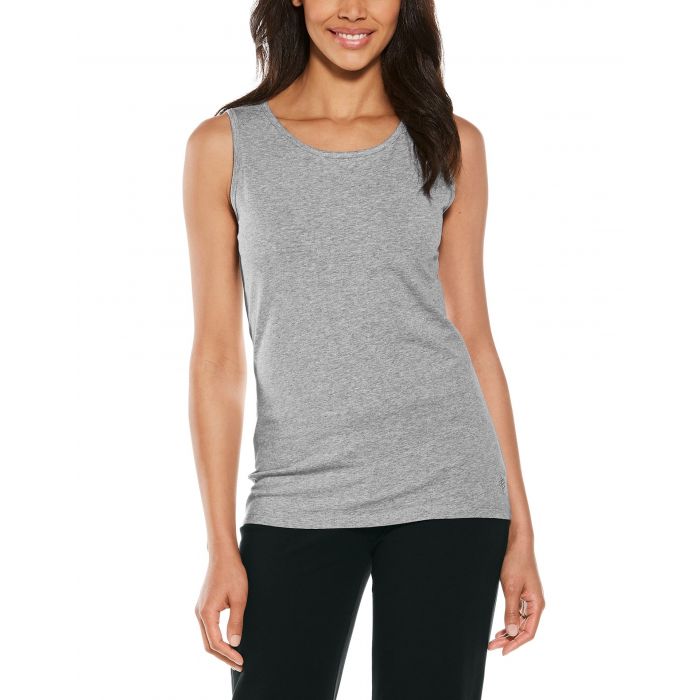 Coolibar - UV Tank Top für Damen - Morada Everyday - Grau