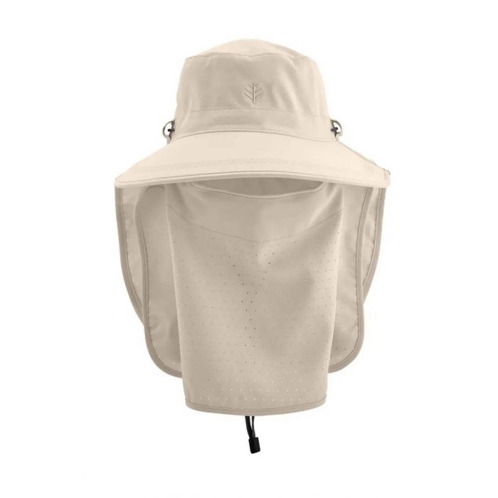 Coolibar - UV-Ultra-Sonnenhut für Erwachsene - Stevie - Hellbeige