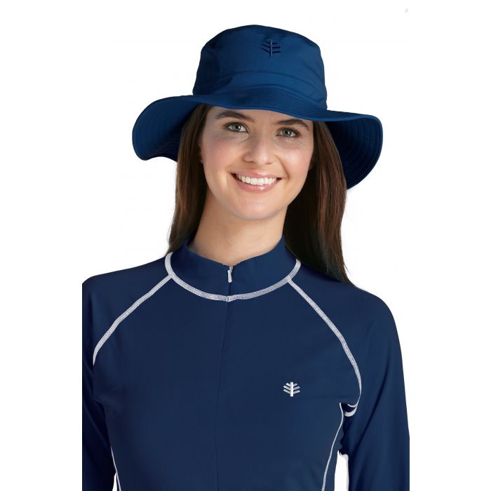 Coolibar - UV-Bucket Hut Unisex - Dunkelblau