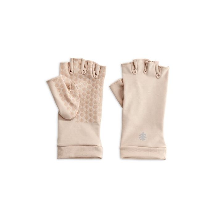 Coolibar - Fingerlose UV-Handschuhe für Erwachsene - Ouray - Beige