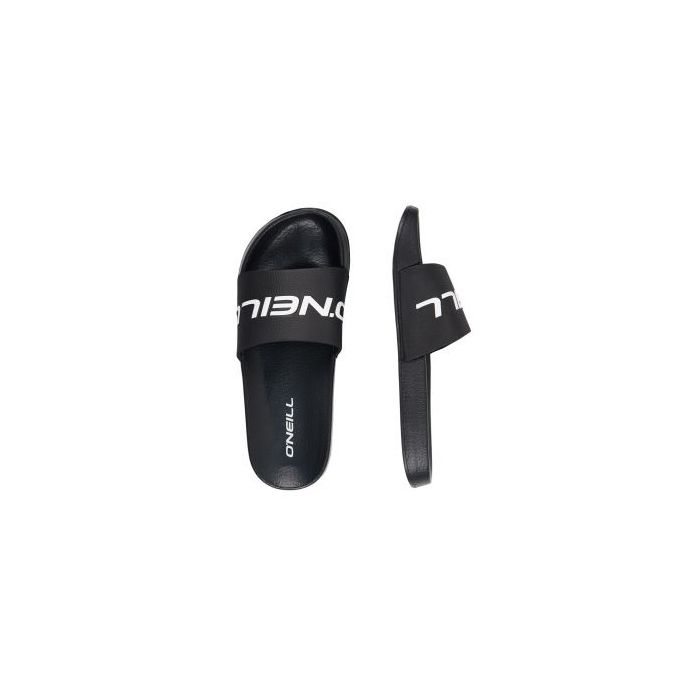 O'Neill - Badeslippers für Herren - Logo Slides - Schwarzgrau