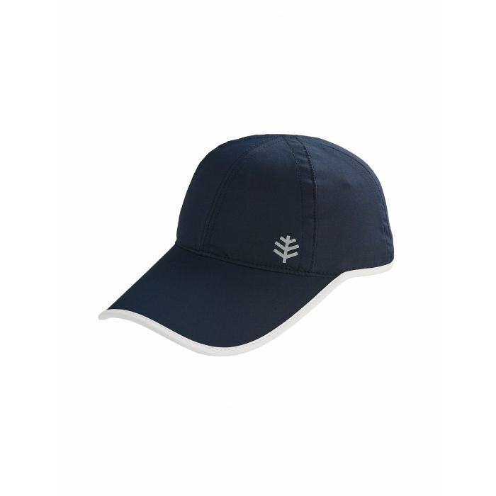 Coolibar - UV Sport Kappe für Kinder - Lenny - Navy/Weiß