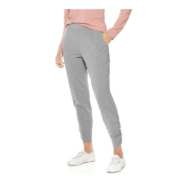 Coolibar - Lässige UV-Hose für Damen - Cafe Ruche - Grau