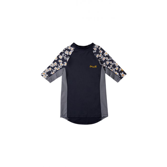 O'Neill - UV-Badeshirt für Mädchen - Langärmlig - Print - Dunkelblau