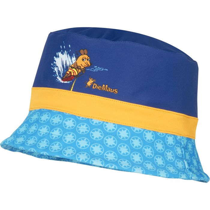 Playshoes - UV-Sonnenhut für Jungen - "Die Maus" - Blau