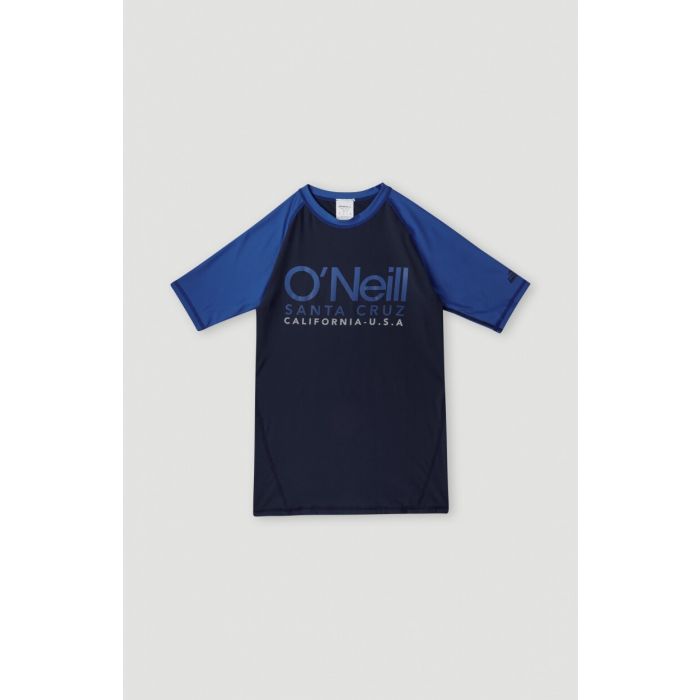 O'Neill - UV-Badeshirt mit kurzen Ärmeln für Jungens - UPF50+ - Cali Skin - Blue Multi