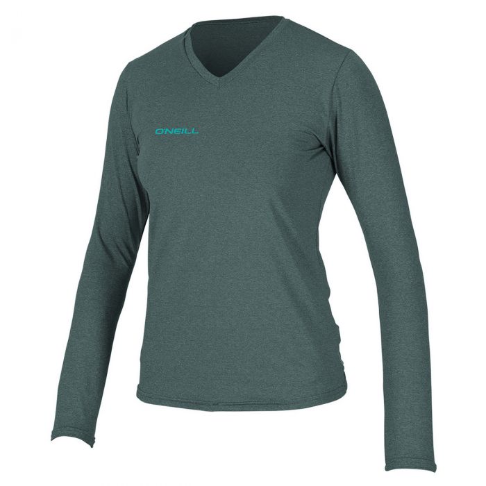 O'Neill - UV-Badeshirt für Damen - langärmlig - Eukalyptus